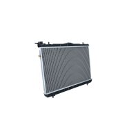 Radiator engine cooling 669 - 378 mm alu NRF for e.g. HYUNDAI LANTRA