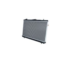 Radiator engine cooling 669 - 378 mm alu NRF for e.g. HYUNDAI LANTRA