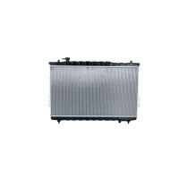 Radiator engine cooling 718 - 400 mm alu NRF for HYUNDAI SANTA