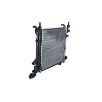 Kühler Motor Kühlrippen mechanisch gefügt 380 - 360 mm Alu NRF für u.a. FORD KA