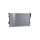 Radiator engine cooling 650 - 438 mm alu NRF for e.g. BMW 5