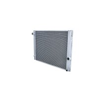 Radiator engine cooling 620 - 490 mm alu NRF for e.g. BMW 7