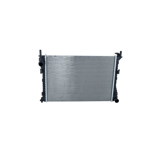 Kühler Motorkühlung Kühlrippen gelötet 500 - 358 mm Alu NRF für FORD FIESTA
