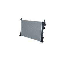 Kühler Motorkühlung Kühlrippen gelötet 500 - 358 mm Alu NRF für FORD FIESTA