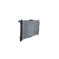 Kühler Motor Kühlrippen gelötet 600 - 418 mm Alu NRF für u.a. CHEVROLET AVEO