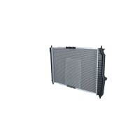 Kühler Motor Kühlrippen gelötet 600 - 418 mm Alu NRF für u.a. CHEVROLET AVEO