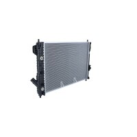 Kühler Motor Kühlrippen gelötet 600 - 411 mm Alu NRF für u.a. CHEVROLET AVEO