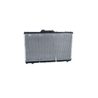 Kühler Motorkühlung Kühlrippen gelötet 555 - 380 mm Alu NRF für u.a. PEUGEOT 406