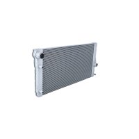 Kühler Motorkühlung Kühlrippen gelötet 600 - 326 mm Alu NRF für u.a. BMW 5er