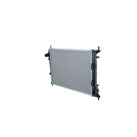 Radiator Engine cooling fins brazed 530 - 421 mm alu NRF...