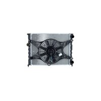 Kühler Motor Kühlrippen 380 - 322 mm Alu NRF...