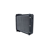 Radiator engine cooling cooling fins brazed 620 - 470 mm...