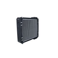 Radiator engine cooling cooling fins brazed 620 - 470 mm aluminium NRF