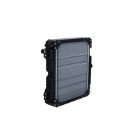 Radiator Engine cooling fins brazed 538 - 410 mm alu NRF for NEW HOLLAND TD4000F