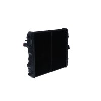 Radiator engine cooling cooling fins brazed 530 - 490 mm NRF for KUBOTA