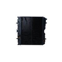 Radiator engine cooling cooling fins brazed 450 - 350 mm...