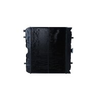 Radiator engine cooling cooling fins brazed 450 - 350 mm NRF for KUBOTA