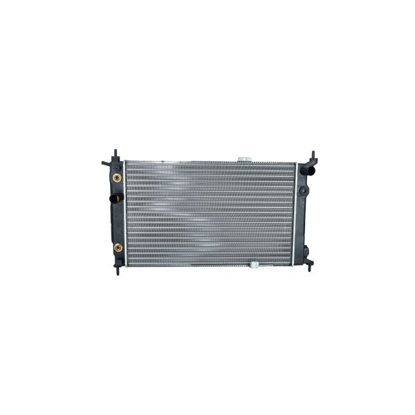 Radiator Engine cooling fins 590 - 378 mm aluminium NRF for e.g. OPEL ASTRA