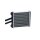Heat exchanger for interior heating 177 mm - 175 mm NRF for e.g. DAEWOO NUBIRA