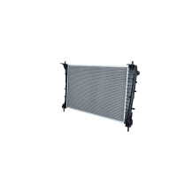 Radiator engine cooling cooling fins brazed 621 - 395 mm alu NRF for FIAT LINEA