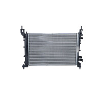 Kühler Motor Kühlrippen mechanisch gefügt 542 - 377 mm Alu NRF für FIAT LINEA