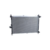 Radiator engine cooling 530 - 346 mm alu NRF for e.g. OPEL ASTRA
