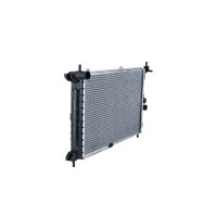Radiator engine cooling 530 - 346 mm alu NRF for e.g. OPEL ASTRA