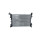 Radiator Engine cooling fins 538 - 378 mm aluminium NRF for e.g. OPEL CORSA