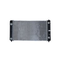 Radiator engine cooling 667 - 386 mm alu NRF for...