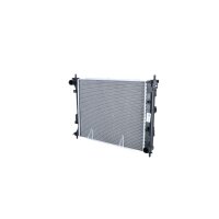 Radiator engine cooling 480 - 390 mm alu NRF for HYUNDAI i20