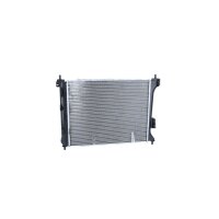 Radiator engine cooling 480 - 390 mm alu NRF for HYUNDAI i20