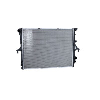 Radiator engine cooling 710 - 555 mm alu NRF for e.g. VW TOUAREG