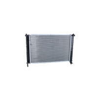 Kühler Motorkühlung Kühlrippen gelötet 500 - 338 mm Alu NRF für u.a. FORD FIESTA