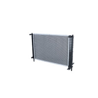 Kühler Motorkühlung Kühlrippen gelötet 500 - 338 mm Alu NRF für u.a. FORD FIESTA