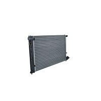 Radiator Engine cooling fins 640 - 415 mm aluminium NRF for e.g. PEUGEOT 406