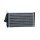 Heat exchanger interior heating cooling fins 263 mm - 152 mm NRF for RENAULT 25