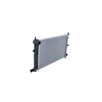 Kühler Motorkühlung Kühlrippen gelötet 529 - 286 mm Alu NRF für PEUGEOT 106