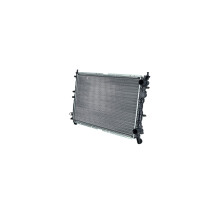 Radiator Engine cooling fins 558 - 378 mm aluminium NRF...