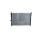 Radiator engine cooling 555 - 394 mm alu NRF for e.g. FIAT BRAVA