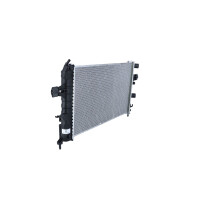 Kühler Motorkühlung Kühlrippen gelötet 600 - 366 mm Alu NRF für u.a. OPEL ASTRA