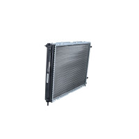 Kühler Motor Kühlrippen gelötet 481 - 386 mm Alu NRF für u.a. RENAULT CLIO