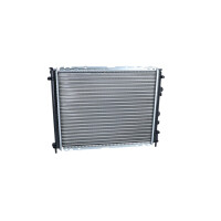 Kühler Motor Kühlrippen gelötet 481 - 386 mm Alu NRF für u.a. RENAULT CLIO