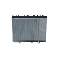 Radiator engine cooling 538 - 380 mm alu NRF for e.g. PEUGEOT 208