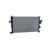 Radiator engine cooling 598 - 366 mm alu NRF for e.g. OPEL COMBO