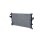Radiator engine cooling 598 - 366 mm alu NRF for e.g. OPEL COMBO
