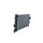 Radiator engine cooling 598 - 366 mm alu NRF for e.g. OPEL COMBO