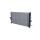 Radiator engine cooling 628 - 378 mm alu NRF for e.g. OPEL VECTRA
