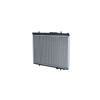 Radiator engine cooling 563 - 379 mm alu NRF for e.g. PEUGEOT 206