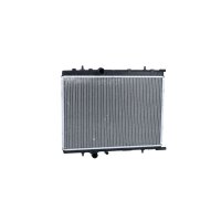 Kühler Motor Kühlrippen gelötet 563 - 378 mm Alu NRF für u.a. CITROËN XSARA