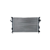 Radiator Engine cooling fins 675 - 415 mm aluminium NRF...